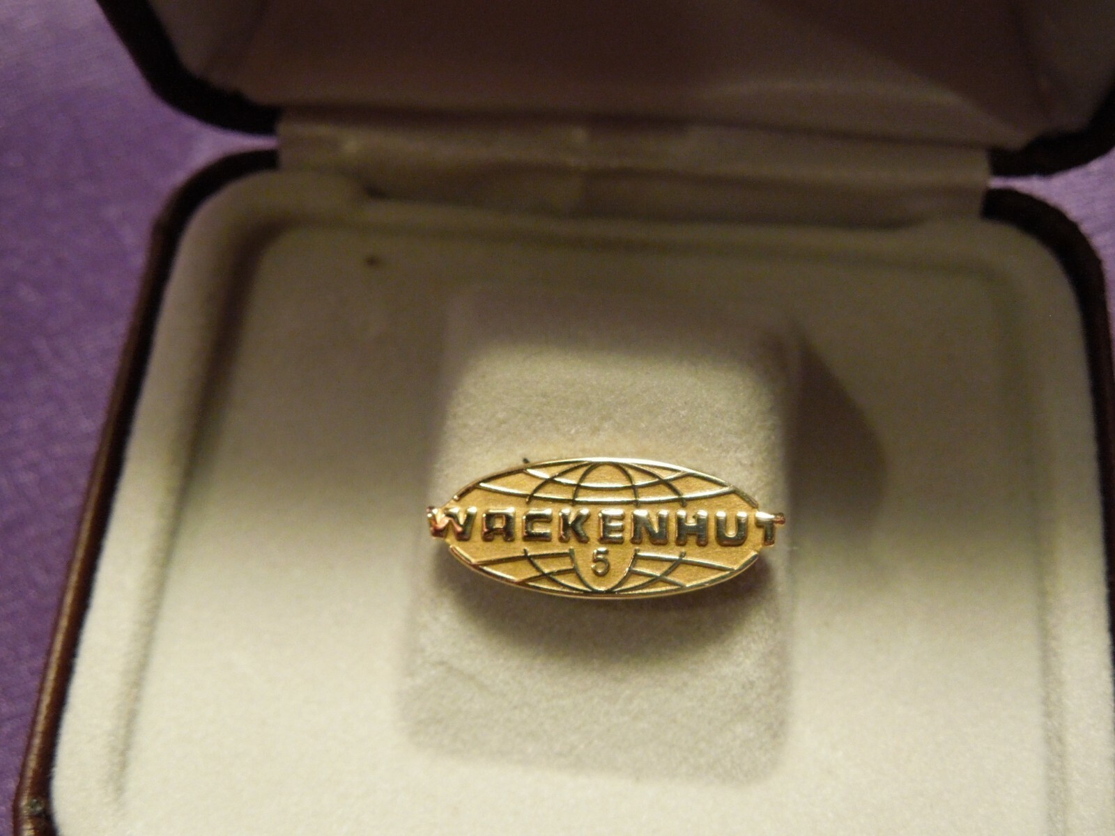 1/5 10K Gold Filled Wackenhut 5 Security CTO Tie Tack | eBay