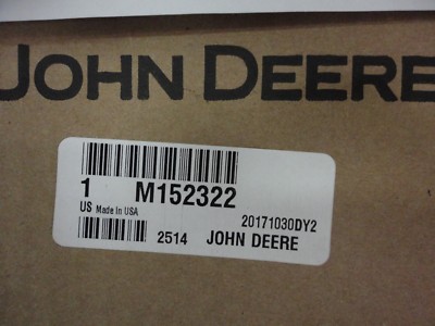 John Deere Genuine OEM Headlight Lens M152322 X-series early serial numbers