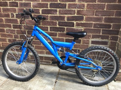 Apollo Trax Child’s bike Blue 6 Speed Suspension 20 Inch Wheels