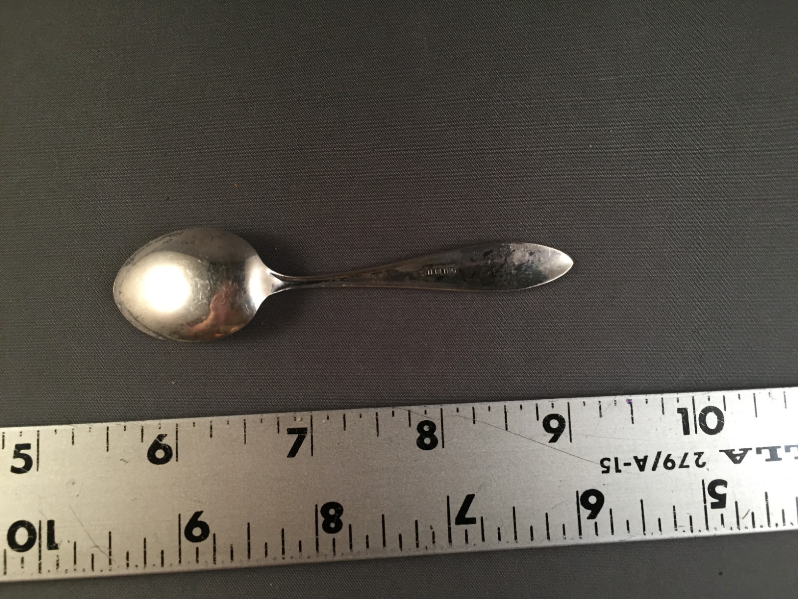 Baby Feeding Spoon with Virgin Mother  Sterling