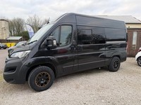 Vauxhall Movano Stealth Camper 2022 2 Berth Fixed Rear Bed Layout Only 3K 