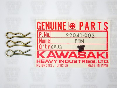 Kawasaki NOS NEW 92041-003 Cotter Pin (3) Z1 H1 H2 S1 S3 F5 F6 F7