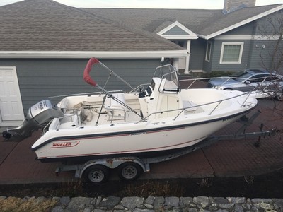 Boston Whaler 21ft Outrage 1999 225hp Boat Great Condition! Marblehead Mass!