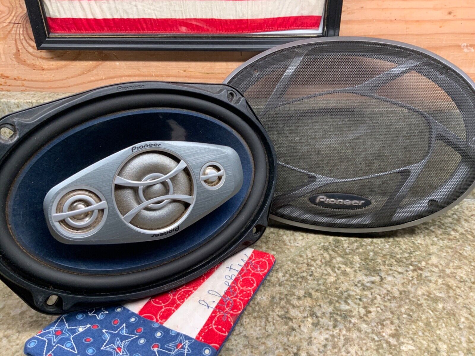 Rare Pioneer TS-A6980S Coaxial 4Way 350w Max. 80w Nom. 6” x Rare Pioneer TS-A6980S Coaxial 4Way 350w Max. 80w Nom. 6” x