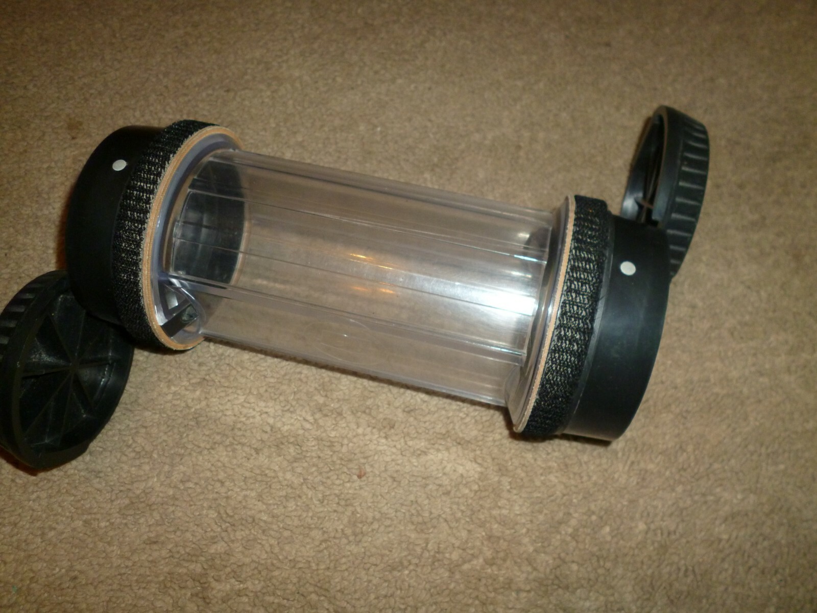 Diebold Vacuum Tube Canister VAT Carrier Drive Up Bank Pharmacy Money Pneumatic