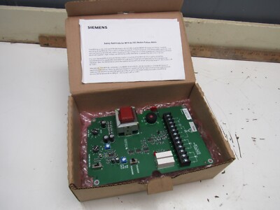 SIEMENS MILLTRONICS 7MH7723-1DU MFA 4P AC CE MOTION FAILURE ALARM PCB NEW IN BOX