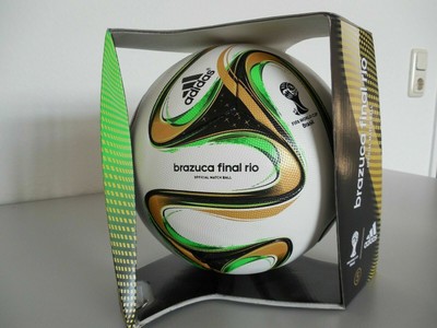 adidas Brazuca Rio Final-Ball WM 2014 Fussball Brazuca Finale 2014 OMB