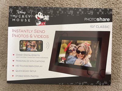 Disney Classic 10'' PhotoShare Smart Digital Picture Frame - FREE SHIPPING