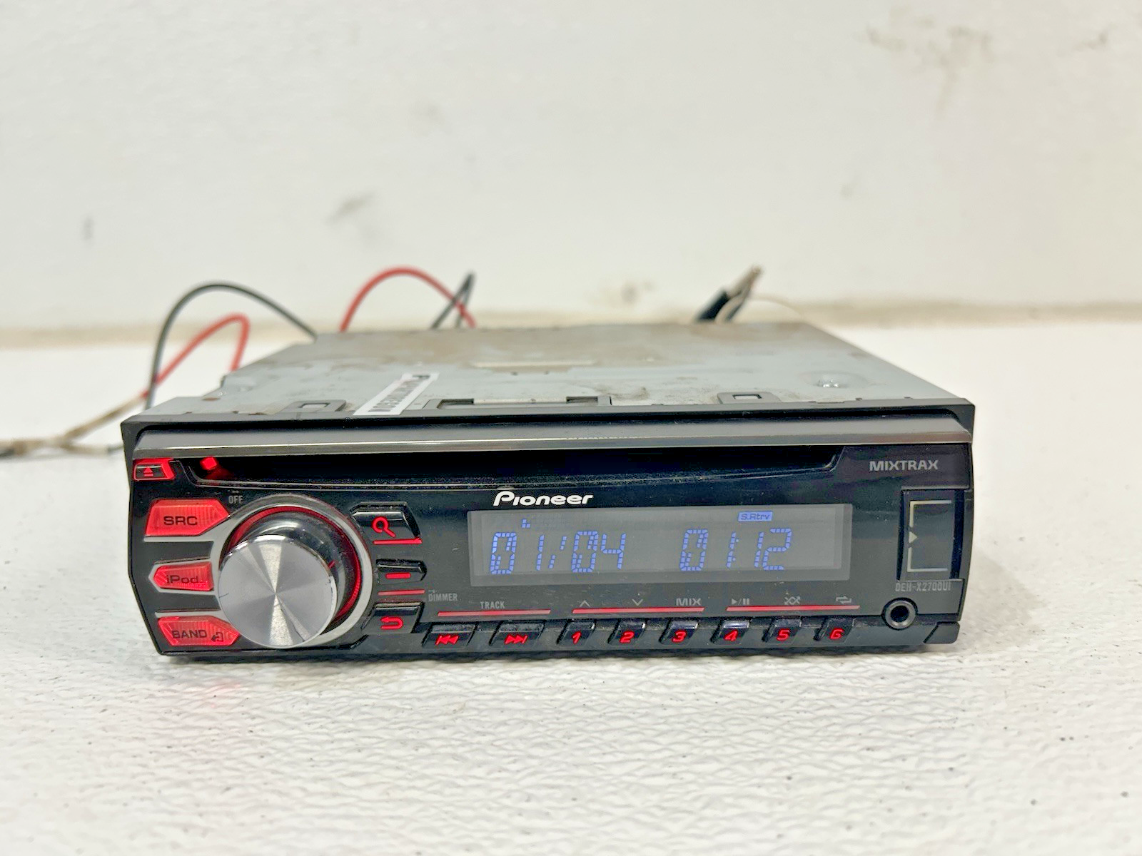 Pioneer MixTrax radio stereo DEH-X2700UI CD player 1 din USB