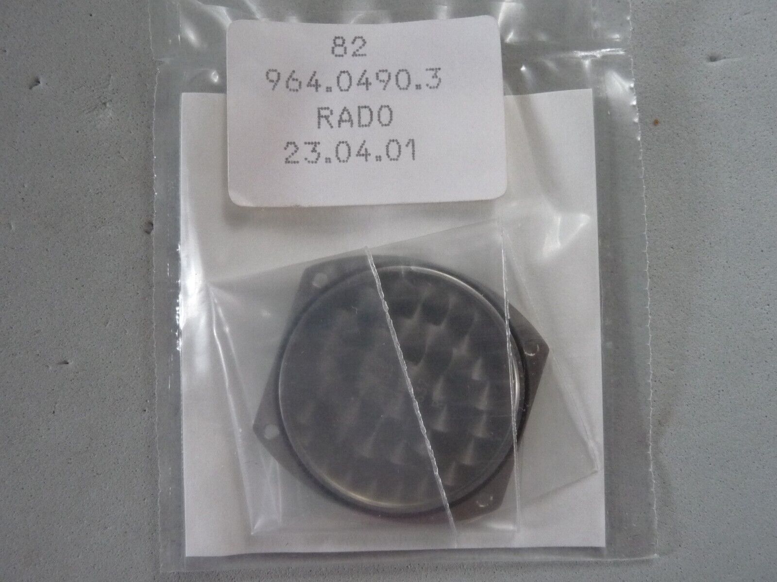 NOS Rado Esenza Titanium watch case back Men's Rado esenza NOS Rado Esenza Titanium watch case back Men's Rado esenza