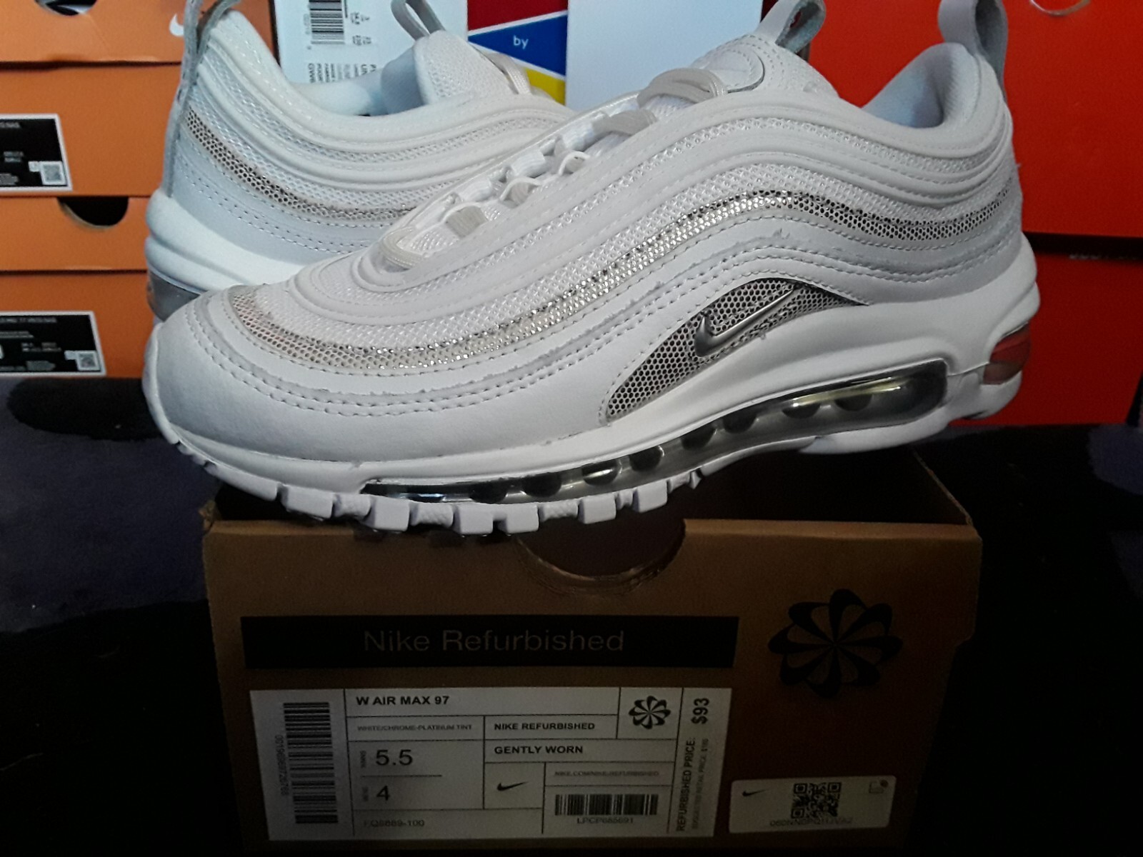 white and silver 97s