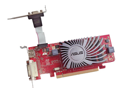 ASUS HD5450-SL-1GD3-BRK Radeon HD 5450 1GB GDDR3 GPU Graphics Card Low Profile
