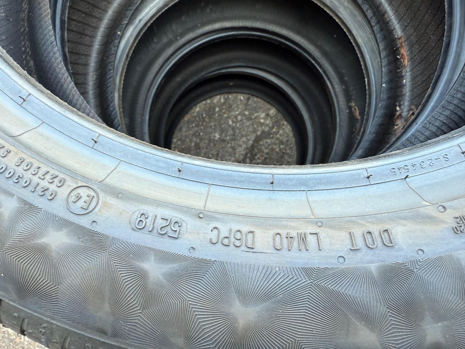 New 225 50 17 Continental, PC 6, XL, 98Y, x1 Single Tyre (F1_tyres) YD157