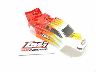 NEW: Team Losi Mini-T 2.0 1/18 Scale 2wd Stadium Truck Factory Painted RED Body