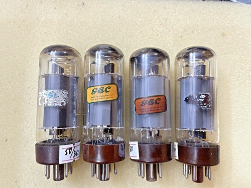 KT77 GEC 真空管 4本セット　6CA7 EL34 Genalex KT77 GEC 真空管 4本セット 6CA7 EL34 Genalex 4) RARE GEC