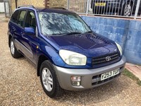 TOYOTA RAV 4 2.0 GX PETROL AUTOMATIC BLUE 5 DOOR HATCHBACK 2001