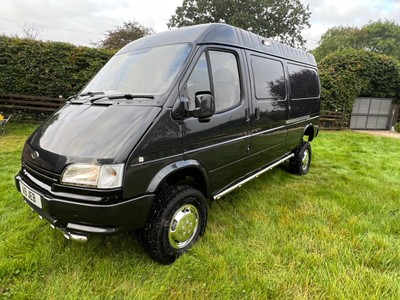 FORD TRANSIT COUNTY 4x4 1994 mk4 LWB 2.5td- rare classic van ideal camper 