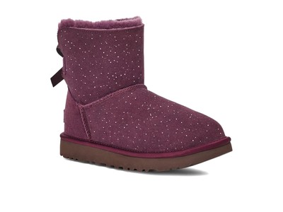 Женские ботинки UGG Mini Bailey Bow с металлическими вставками