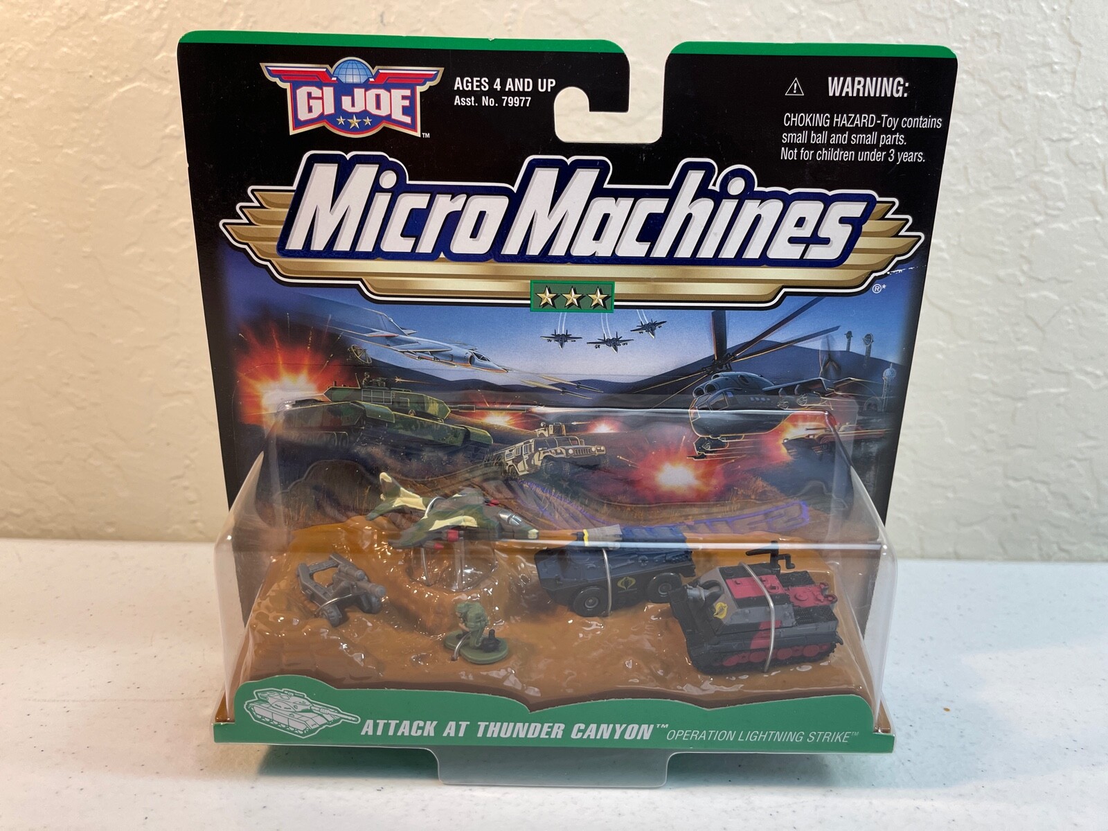 GI Joe Micro Machines Attack at Thunder Canyon Operation