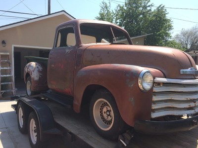 1950 Chevy 3100 5 Window Project Truck