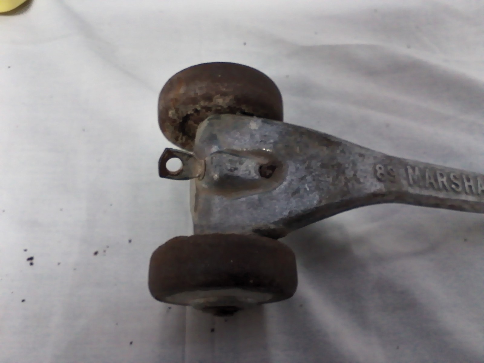 Vintage brick/block mortar seam cleaner manual w/wheels 89 MARSHALLTOWN USA