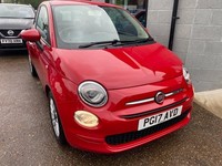 2017 Fiat 500 1.2 Pop Star 3dr HATCHBACK Petrol Manual
