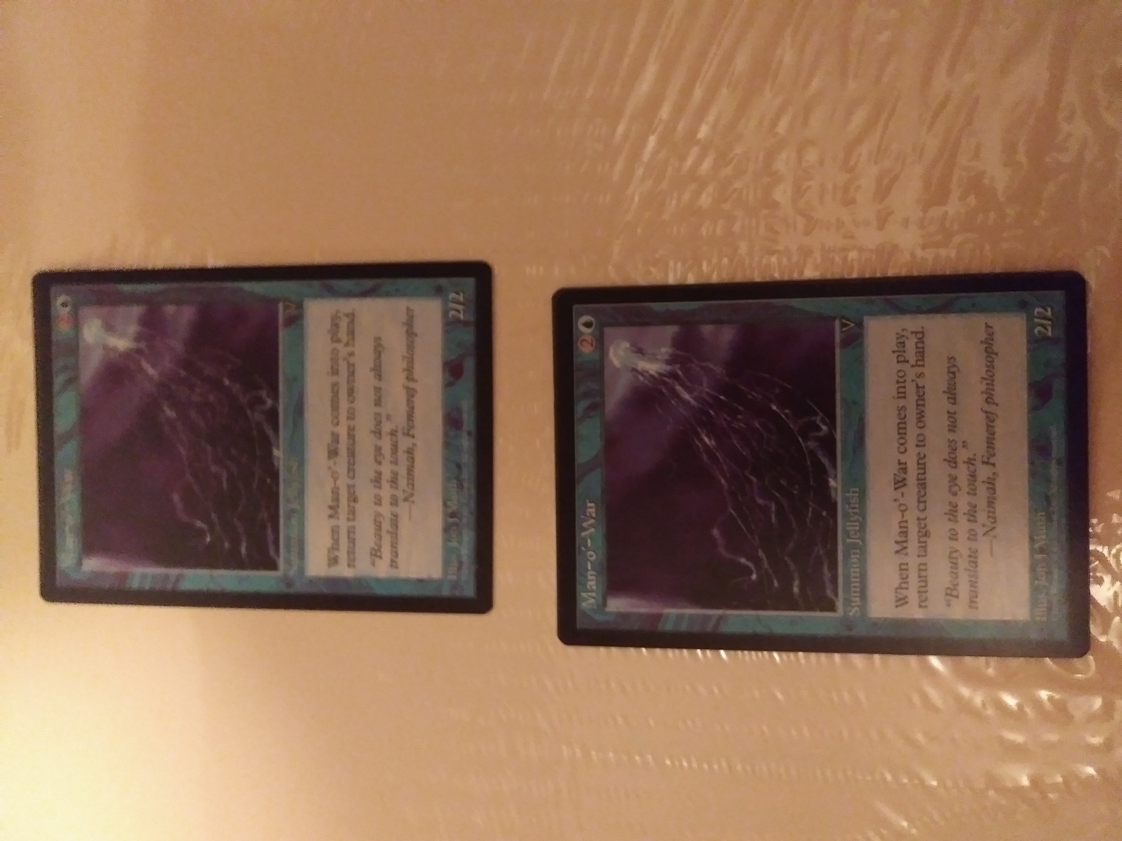 MTG Magic the Gathering Blue Lot of 20 including Man-o'-War from Vision