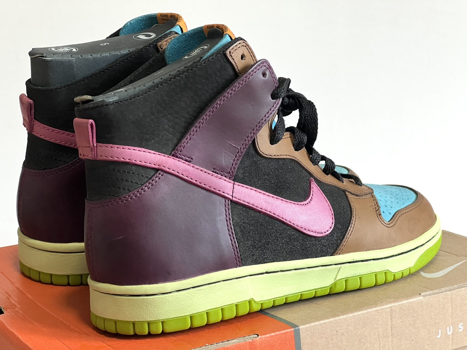 100 AUTHENTIC DS Nike Dunk High NL Undefeated 2005 BRAND