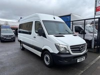 2018 Mercedes-Benz Sprinter 2.1 314 CDI TL14 Tourer Double Cab 5dr Diesel G-Tron