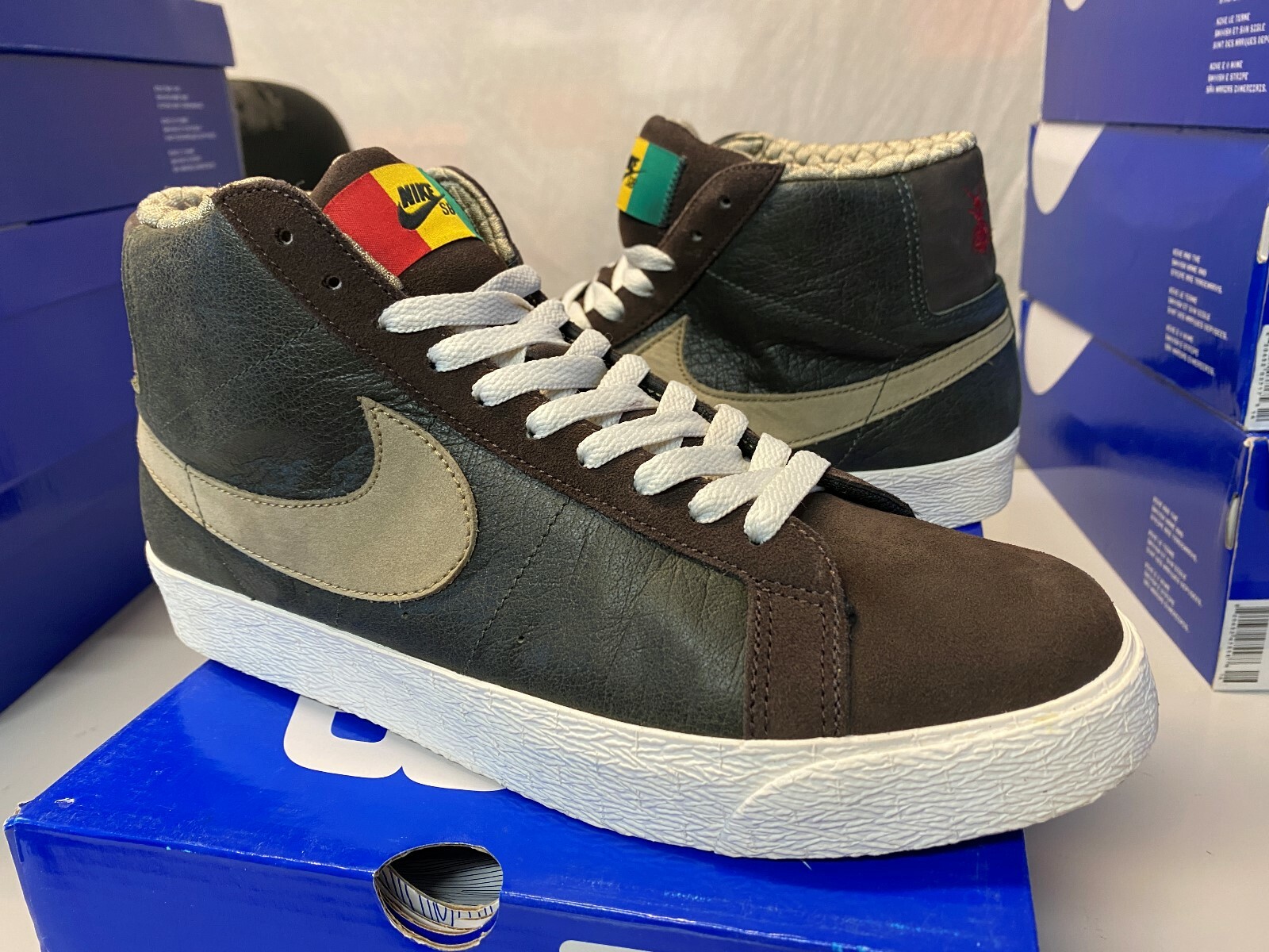 値下げ】Nike Blazers タンクトップ M 黒/赤/白