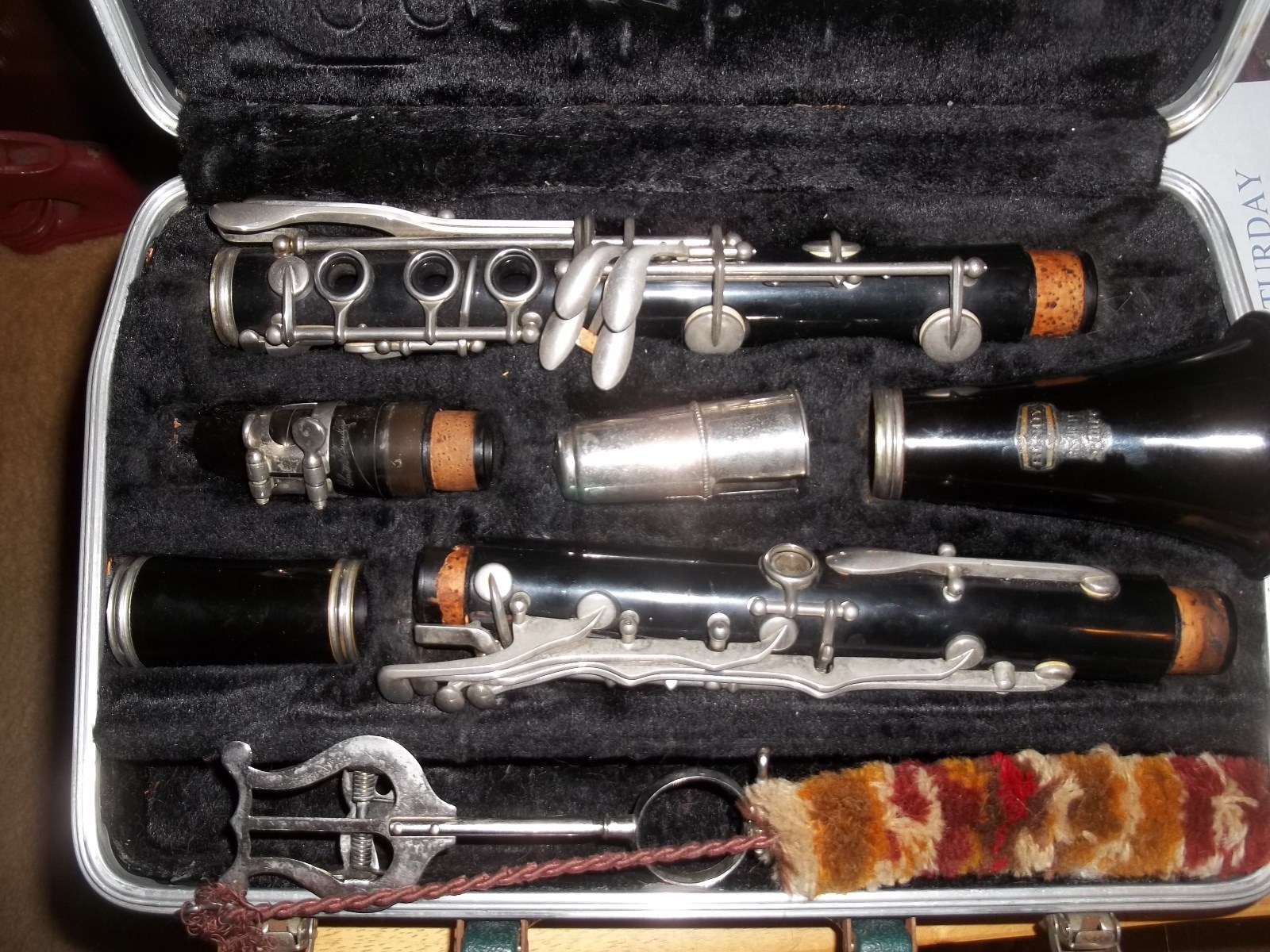 Selmer Bundy Resonite Clarinet with original Hard case Serial # 538227