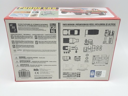 New Sealed AMT 1:25 Super Boss Funny Car Ford Mustang GT 427 Model Kit AMT888/12