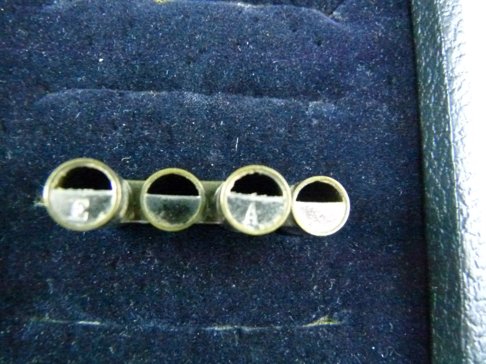 violin pitch tuner, Czechoslovakia, D,G,E,A