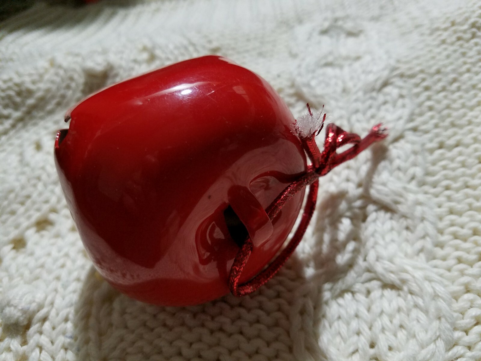 2.5 Inch Red Jumbo Large Huge Jingle Bell