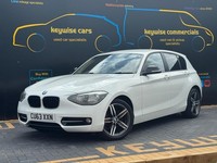 2013 BMW 1 Series 2.0 118d Sport Euro 5 (s/s) 5dr HATCHBACK Diesel Manual