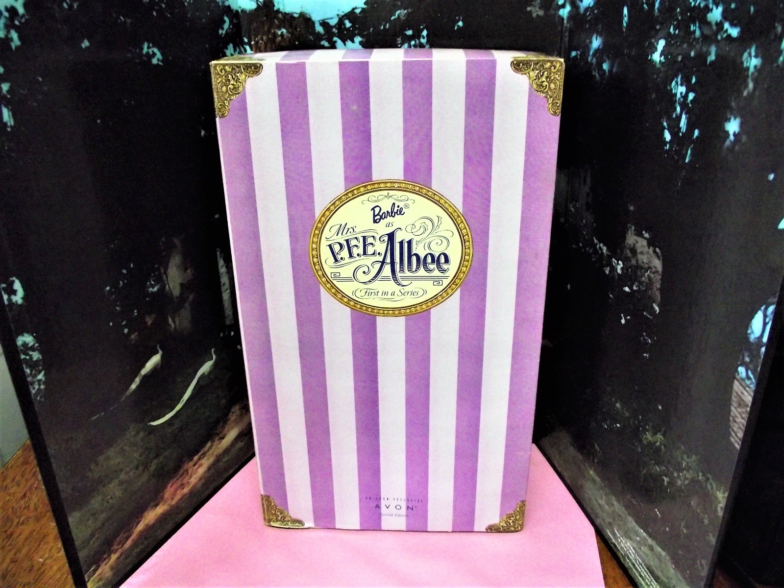 Mattel Mrs. P.F.E. Albee Barbie 1997 Avon Exclusive  MIB