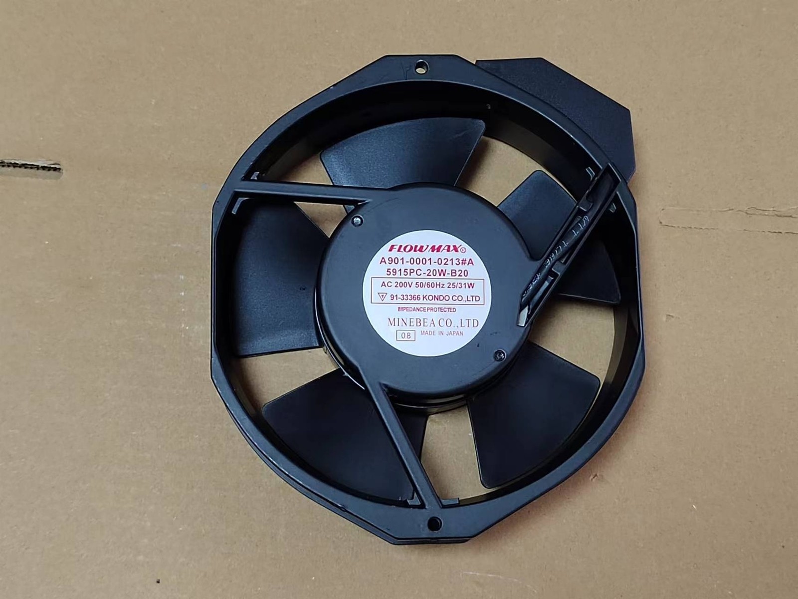 FLOWMAX A90L-0001-0213#A 5915PC-20W-B20 AC200V cooling fan | eBay