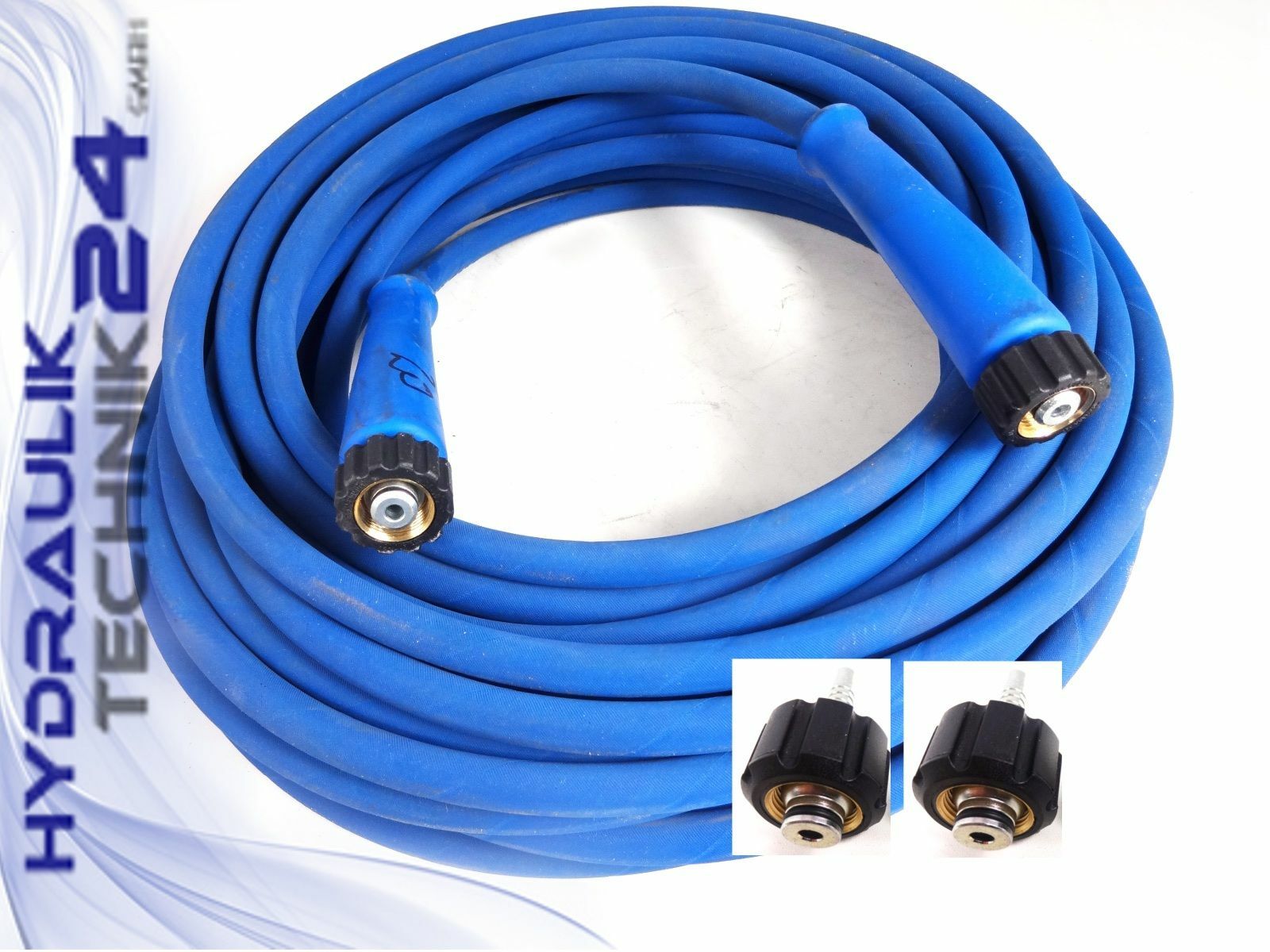 20m Gummi-Schlauch 400 bar 150°C blau für Kärcher