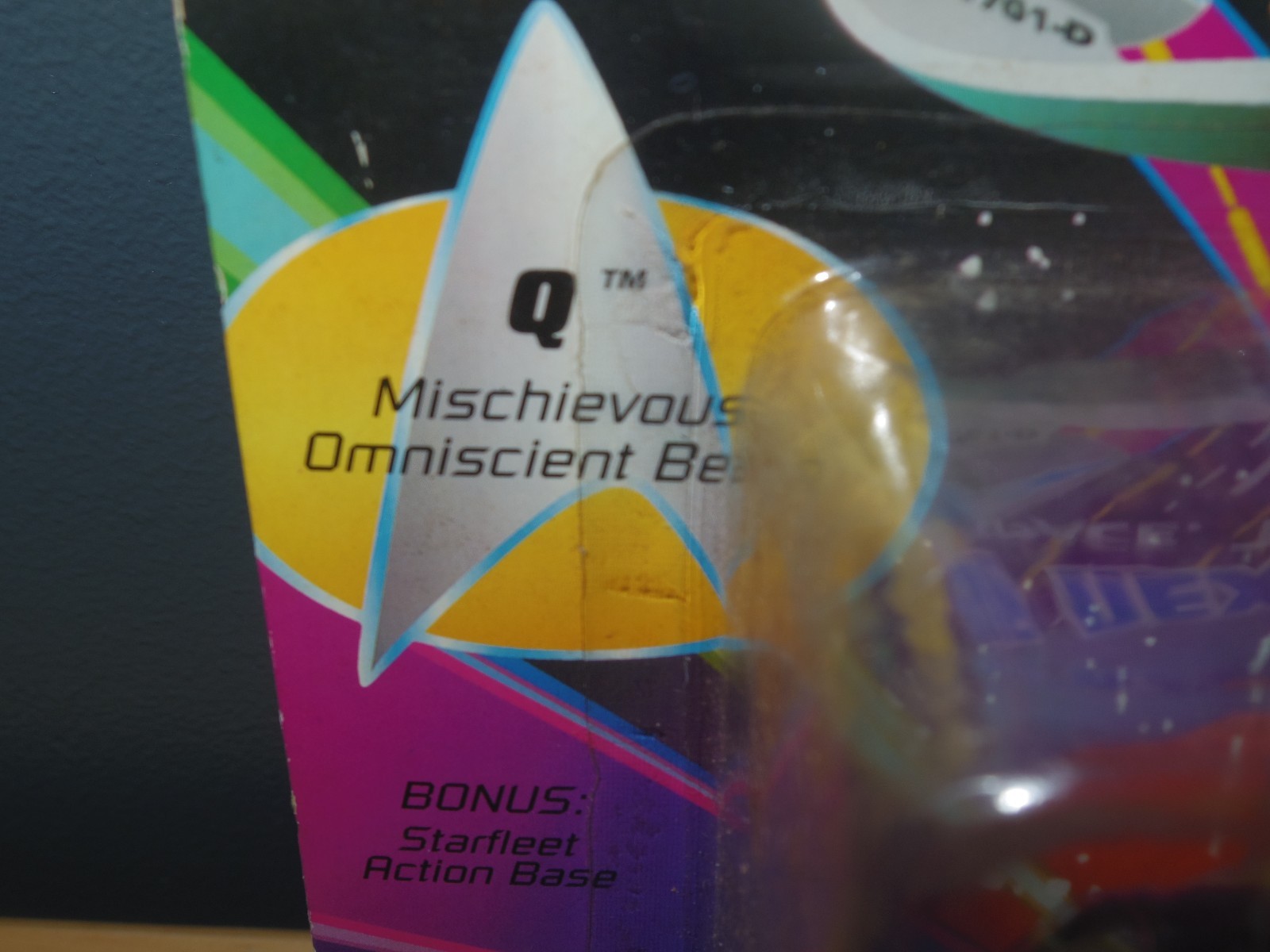 1993 Playmates Star Trek Next Generation Q Collectible Toy Figurine 5