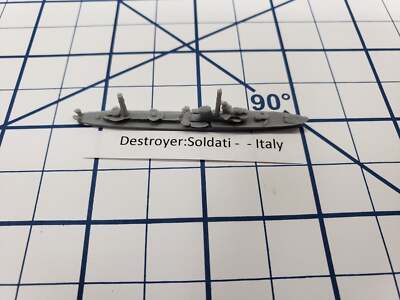 Destroyer - Soldati Class - Italian Navy - Wargaming - Axis and Allies