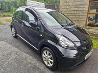 2007 Toyota AYGO 1.0 VVT-i Black 5dr MMT HATCHBACK Petrol Automatic