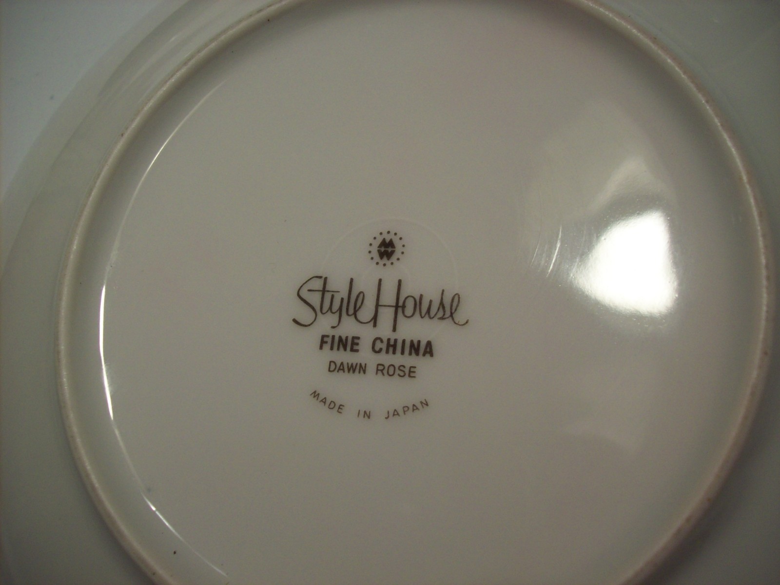 Style House Dawn Pink Long Stem Rose Vegetable Salad Serving Bowl Dish @ cLOSeT