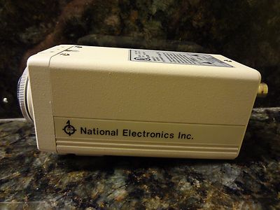 NATIONAL ELECTRONICS NL4024 CAMERA CCD 1/3INTERLINE 38LINE RESOLUTION 0.03LUX