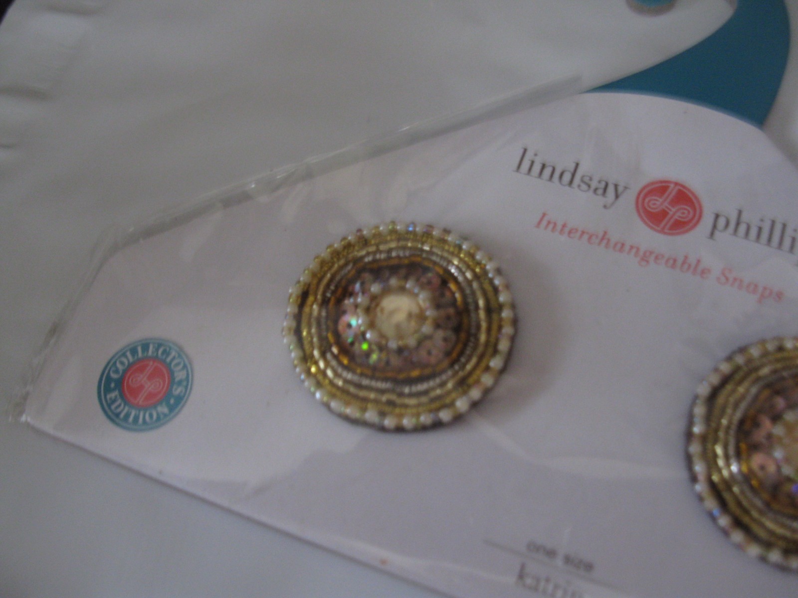 Lindsay Phillips Pair of Katrin Shoe Snaps    NIP