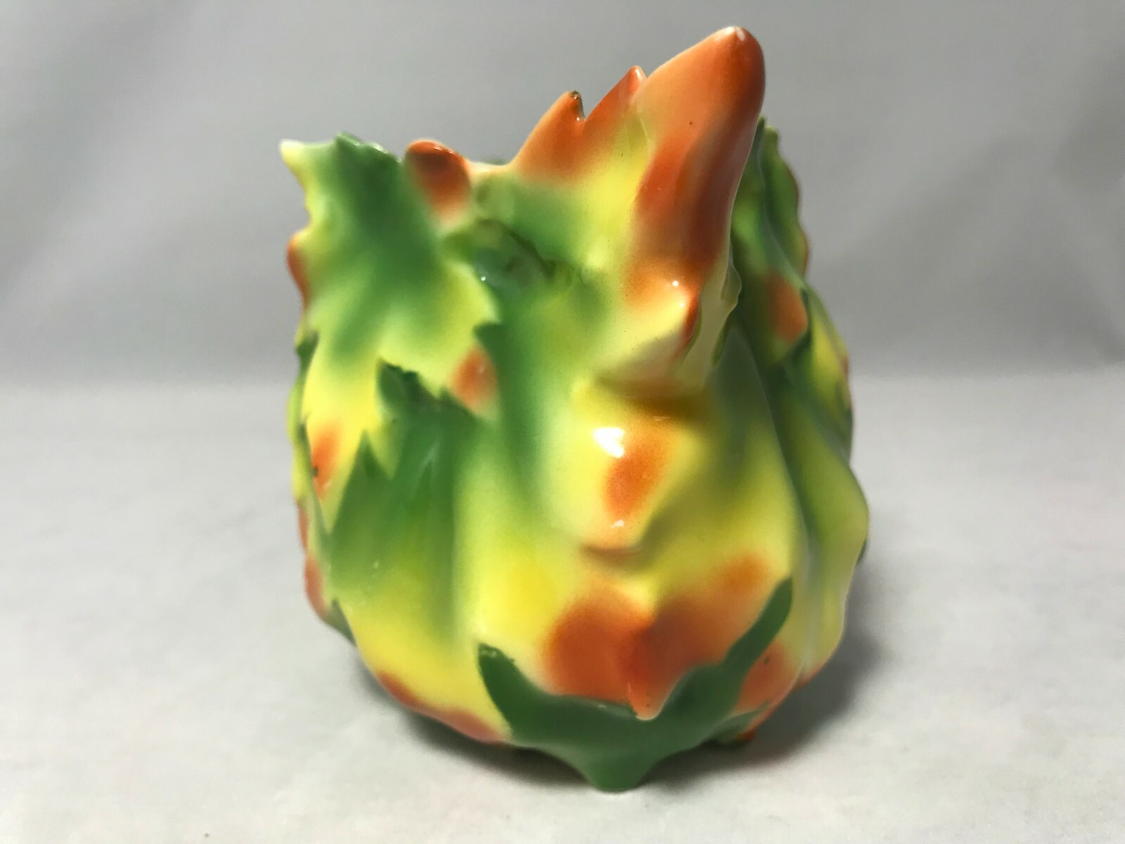 Vintage Royal Bayreuth Handled Creamer/Maple Leaf-Blue Stamp 3 1/4