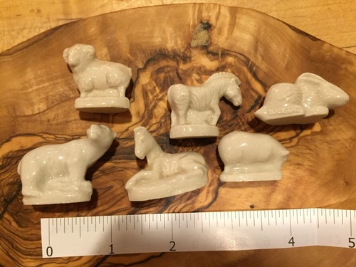 WADE WHITE Red Rose Tea England Set Of  6 Animals! Nice Condition! Vintage!