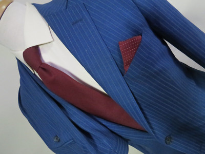 NWOT Brooks Brothers 1818 Regent Fit REDA 1865 Brookscool Royal blue suit 40 S