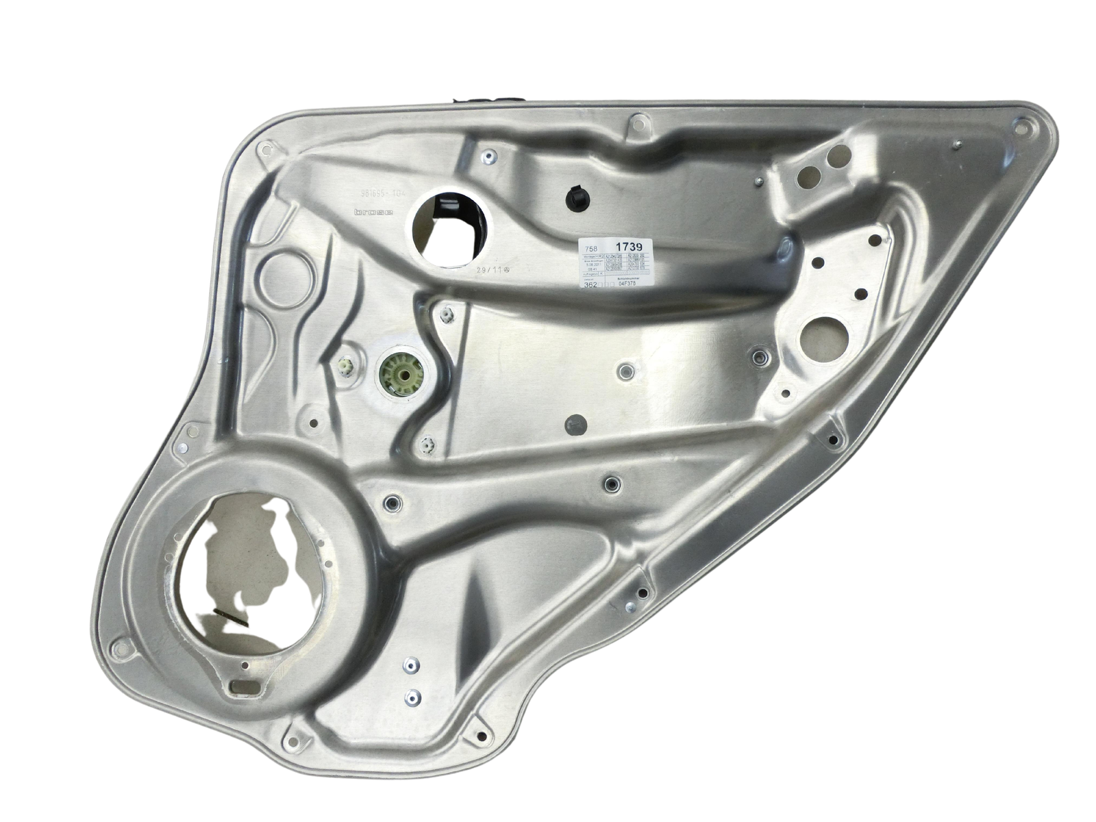 Window Lift Without FH-engine Rear Right for Mercedes W212 S212 E200 09-13 - Bild 1