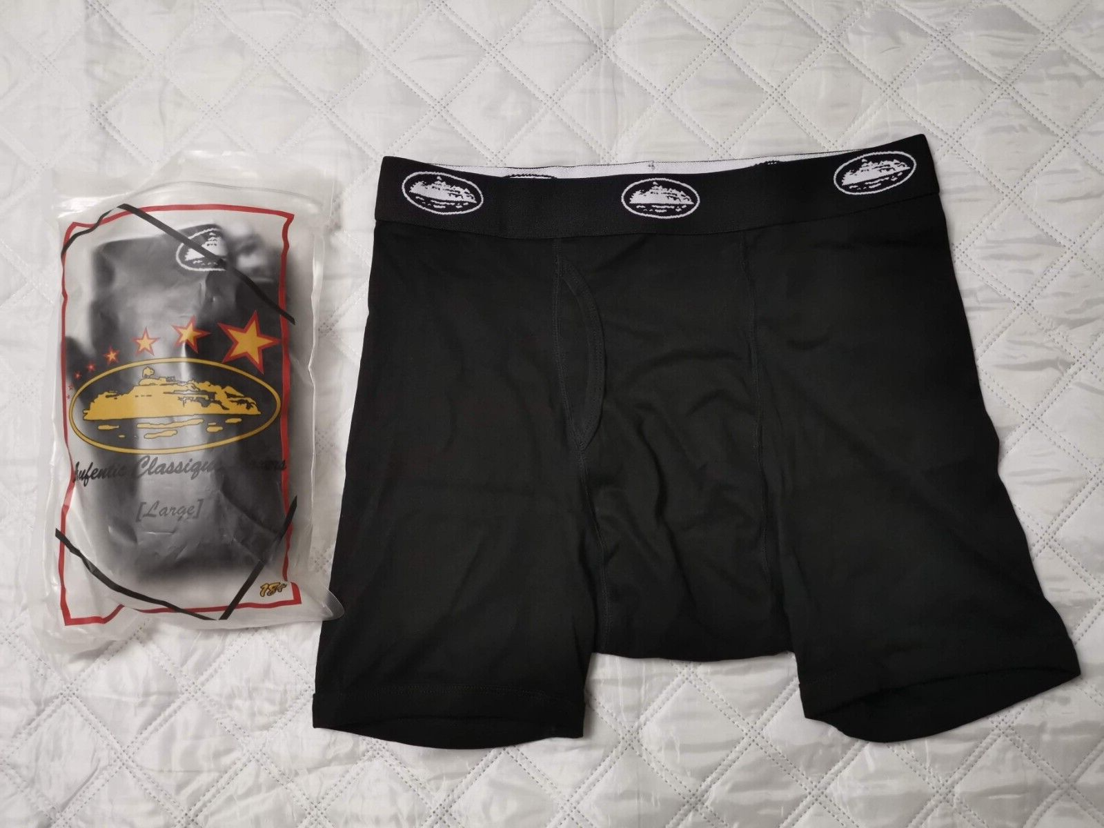 Crtz RTW Corteiz Black Alcatraz Boxers 3 Pack Small | eBay UK