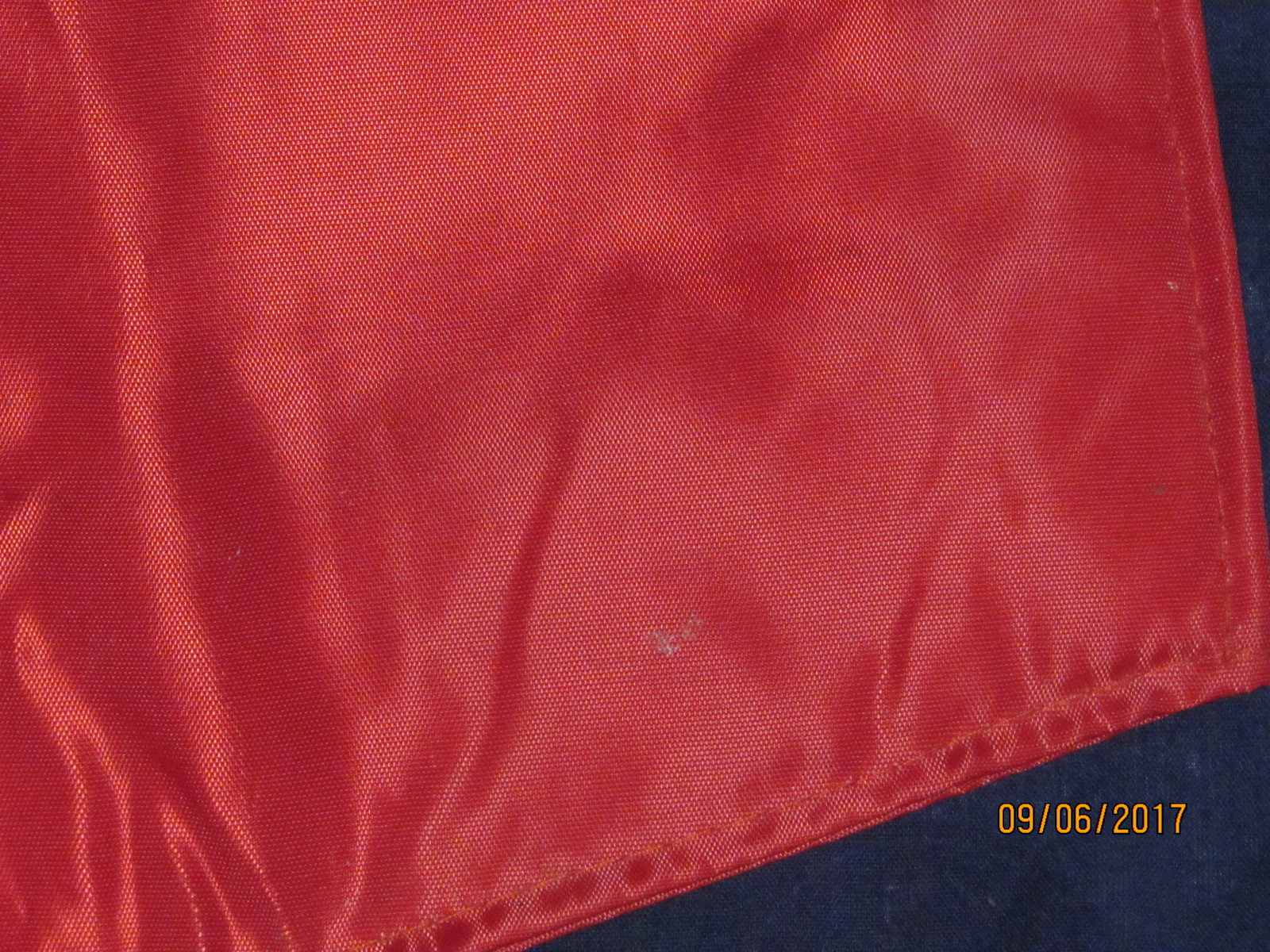 Flag with the letter D